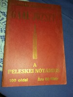 1920.cca.Gaal József : A peleskei nótárius könyv képek szerint Magyar Népművelők