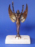 ART DECO BRONZ ANGYAL SZOBOR (250615)