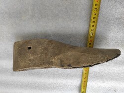 Régi keményfa kaptafa, 26 cm.
