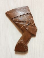 EGYIPTOMI BRONZ PLAKETT (fa alapon, alapméret : 18x24 cm)