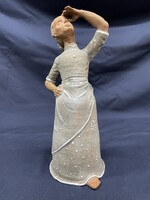 Kovács Margot - "Esőleső" kerámia figura 40 cm