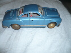 Régi retro vw karmann ghia lemez játék autó