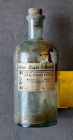 Gyógyszeres üveg  - Ádám Lajos örökösök Páduai Szt. Antal gyógyszertára Ózd Vasgyártelep