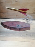 Retro Űrhajó asztaldísz 60-s évek