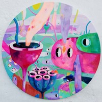 KOMLÓDI JUDIT - SZIMBIÓZIS (100 cm)