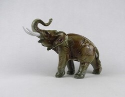 1V092 Royal Dux porcelán elefánt 15 cm