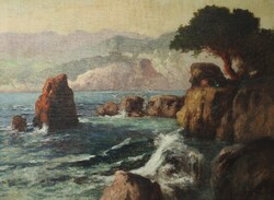 Neogrády Antal (1861-1942) : Sziklás tengeröböl