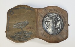 Medicus Tánczestély 1900 - antik szecessziós táncrend tartó