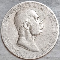 FJ ezüst 1korona Jubileumi 1908