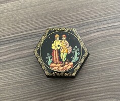 Paleh orosz lakkdoboz - 6cm