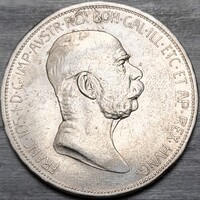 Ferenc József 5 Korona 1908 Jubileumi