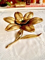 Bronz gyertyatartó