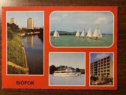 Képeslap - Balaton - Siófok - Mozaik