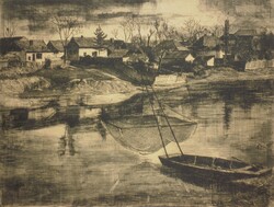 Mészáros Lajos (1925-1971) : Szolnoki tabán