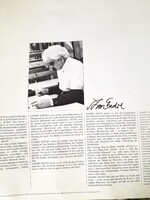 Szász Endre dekoratív sértetlen falinaptár- SkálaCoop papír régiség tokjában