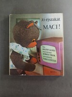 Bálint Ágnes - Jó éjszakát MACI! - leporelló mesekönyv,1972