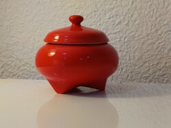 ! Zsolnay Régi Art -Deco 3 lábú Pajzs Pecsétes Bonbonier / Kínáló