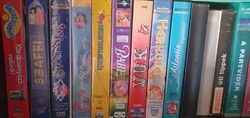 Video VHS kazetták mesefilmek