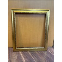 Gold picture frame 72 cm x 62 cm (69.3 cm x 49.5 cm)