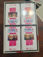 Abba 4db műsoros kazetta, díszdobozban, új