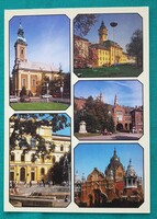 Szeged, részletek, postatiszta képeslap, 80-s évek