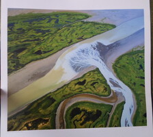 Poszter 32.: Copper River delta, Alaszka (fotó; folyó)
