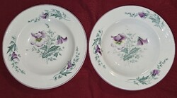 Schillinger Mór Szeged porcelán fali tányérok