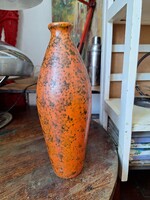 RETRÓ!! IKONIKUS  60-asTÓFEJ VÁZA -JELZETT-30 cm