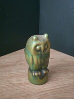 Zsolnay eozin bagoly art deco