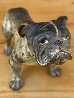 Bécsi bronz bulldog 8x4 cm