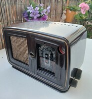 INGELEN 142K régi retro osztrák csöves bakelit rádió, 1941-42