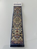 Kézzel szőtt könyvjelző Törökországból, 23 x 5 cm