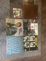 Beatles, Tom Jones, Elton John, Jean Michel, Carpenters lemezek 6 db egyben