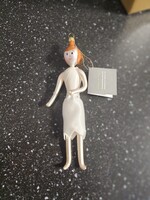 Frédi és Béni, Vilma KarácsonyfaDísz - Olasz Üveg De Carlini, Új
