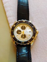 Jacques le mans kronográf quartz óra üzemképes állapotban