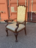 123 cm pazar neobarokk trón szék karosszék íróasztal szék