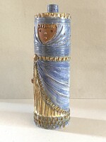 NAGYMÉRETŰ KISS ROÓZ ILONA FESTETT KERÁMIA LÁNY SZOBOR 37 CM