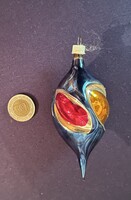 Old, retro, glass Christmas tree decoration