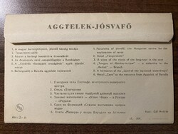 Leporelló - Aggtelek-Jósvafő