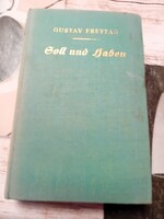 Gustav Freytag soll und haben 1 with ww2 German stamp