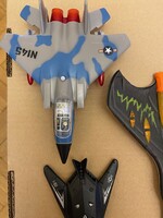 Gyerekjáték. 3 db repülőgép. Megkímélt,új állapotban. Hátha valaki örül nekik.