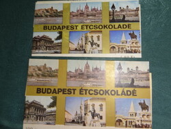Retro csoki papír Budapest Étcsoki