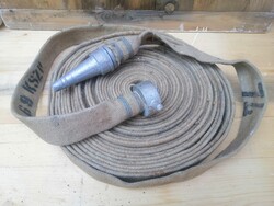 Régi tűzoltó tömlő