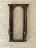 Antik faragàsok neoreneszánsz Ónémet 1800-as évek Fali Óra kellék dekoráció vitrin, 1,2,3 súlyos tok