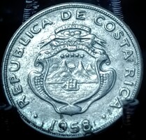 Costa Rica 5 céntimo, 1958 A07A2