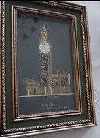 Big Ben kép óraalkatrészekből