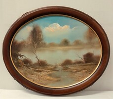 Csáky Lajos: Felhők, képméret 40x50 cm