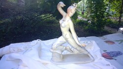 Seherezádé-Arab mesevilág-Hollóházi nagyméretű figura hibátlan állapotban 25x19 cm