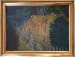 Újváry Lajos: Domboldal