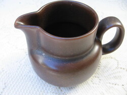 Arzberg kőporcelán kávébarna tejes kancsó Kristina Sienna by Marianne Westmann